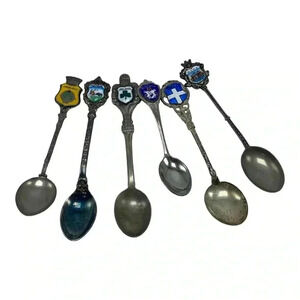 Coffee collectible spoons portugal Roma, Ireland Bermuda,Greece, Yugoslavia